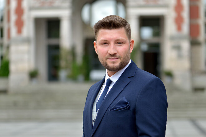 Patryk Rosiński - Rzecznik Prasowy Politechniki Gdańskiej