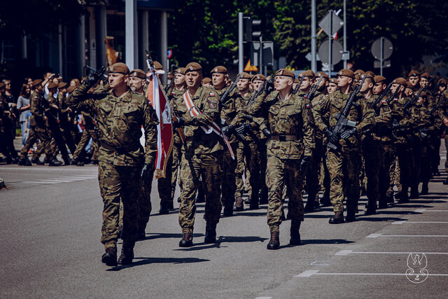 Przysięga wojskowa 1 Podlaska Brygada OT, Hajnówka