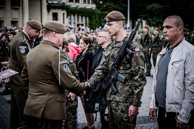 Przysięga wojskowa 16 Dolnośląska Brygada OT, Wrocław