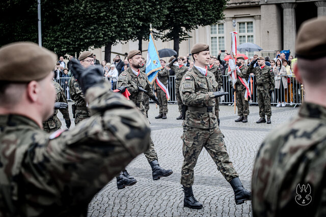 Przysięga wojskowa 16 Dolnośląska Brygada OT, Wrocław