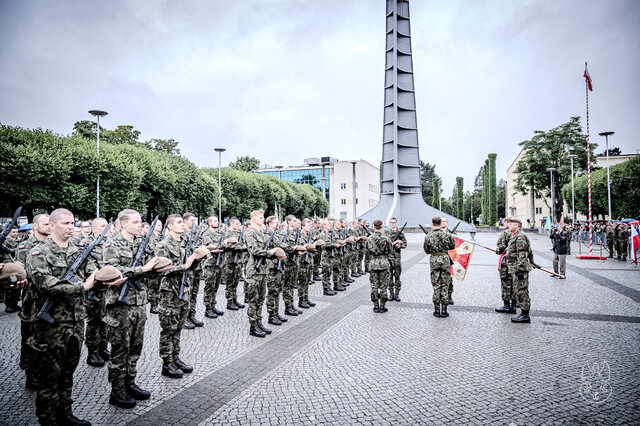 Przysięga wojskowa 16 Dolnośląska Brygada OT, Wrocław