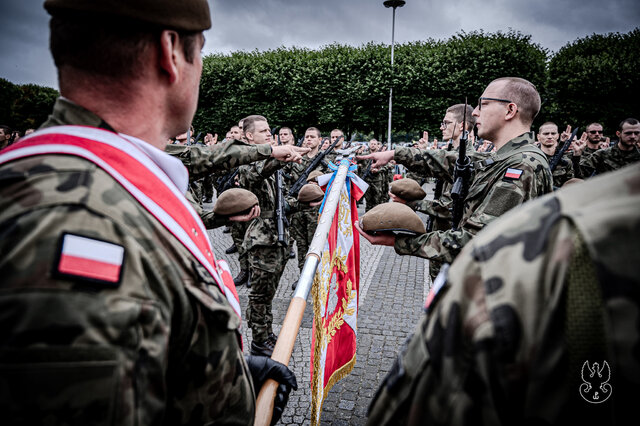 Przysięga wojskowa 16 Dolnośląska Brygada OT, Wrocław
