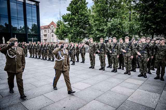 Przysięga wojskowa 17 Opolska Brygada OT, Opole