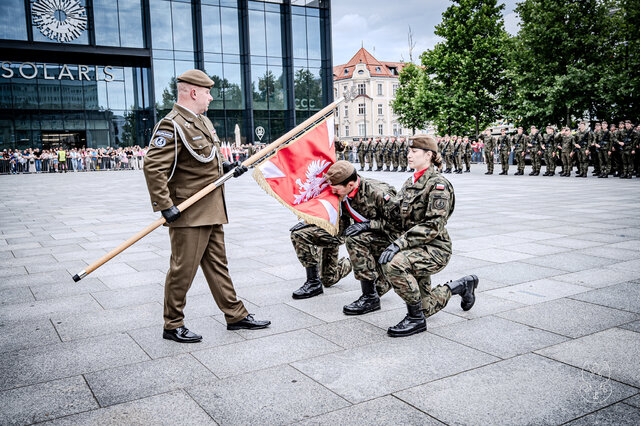 Przysięga wojskowa 17 Opolska Brygada OT, Opole