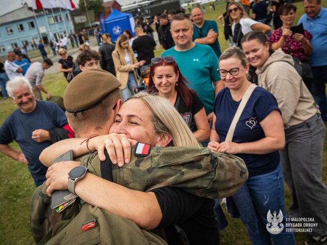 Przysięga wojskowa 11 Małopolska Brygada OT, Pobiednik Wielki