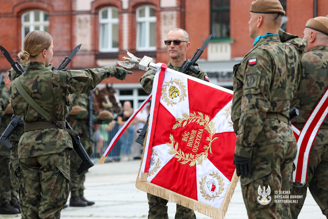 Przysięga wojskowa 13 Śląska Brygada OT, Ruda Śląska
