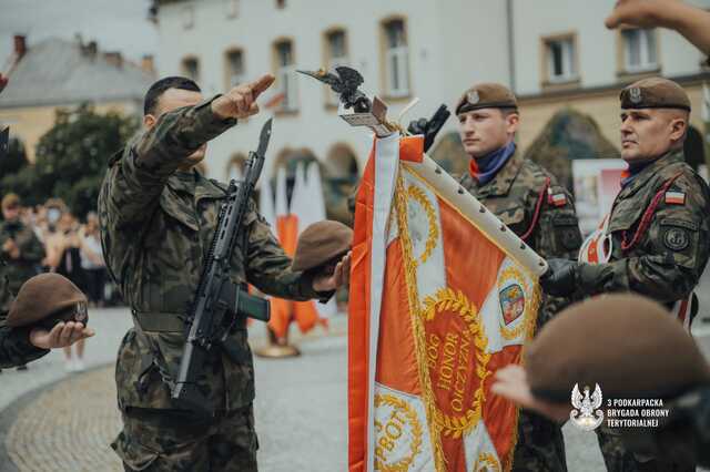 Przysięga wojskowa 3 Podkarpacka Brygada OT, Jasło