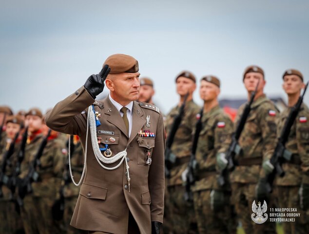 Przysięga wojskowa 11 Małopolska Brygada OT, Pobiednik Wielki
