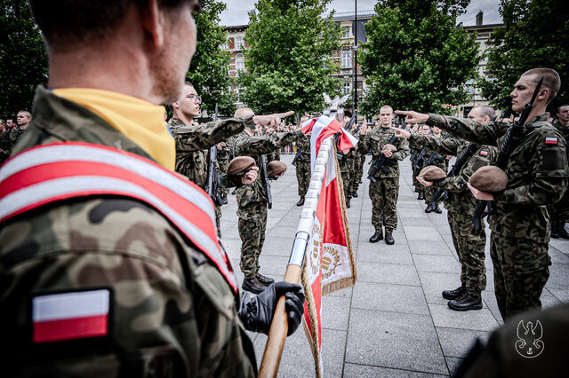 Przysięga wojskowa 17 Opolska Brygada OT, Opole