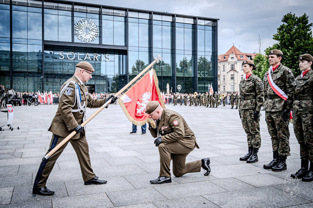 Przysięga wojskowa 17 Opolska Brygada OT, Opole