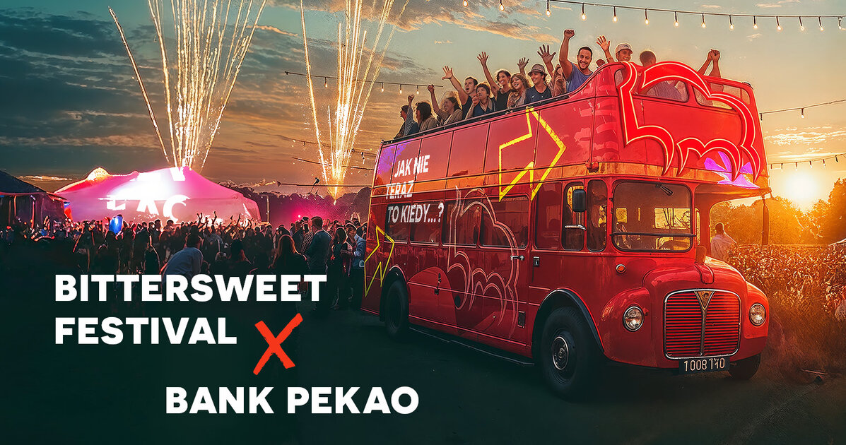 Level Wyżej. Dźwięk - Głośniej! Bank Pekao S.A. oficjalnym partnerem Bittersweet Festival w Poznaniu