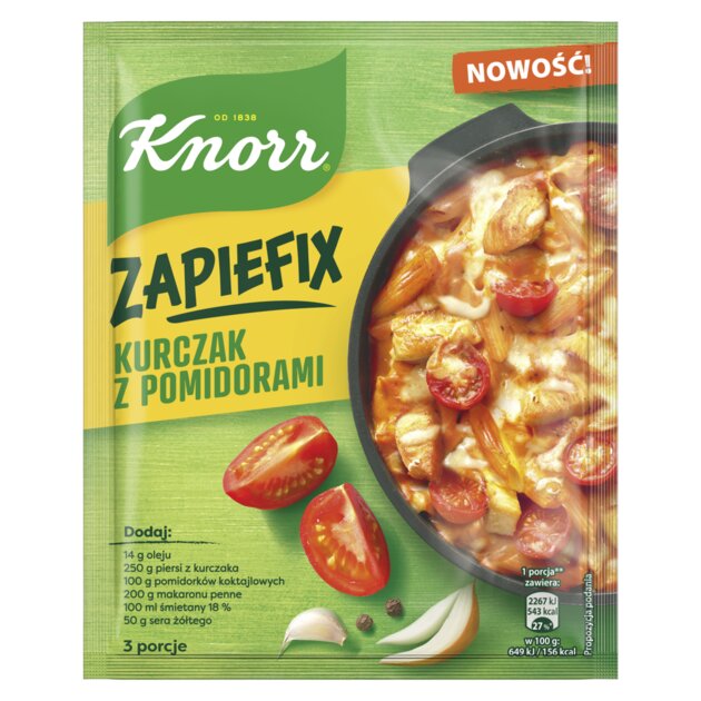 Nowość: Knorr Zapiefix – zamieszaj, zapiecz, zajadaj