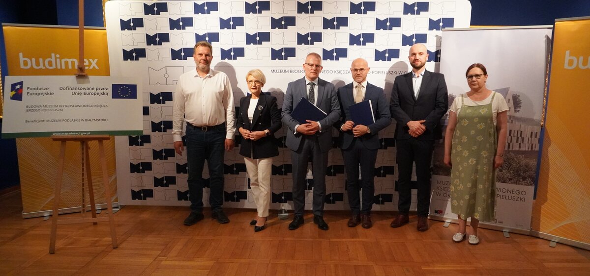 Budimex podpisał umowę na budowę Muzeum Błogosławionego Ks. Jerzego Popiełuszki w Okopach