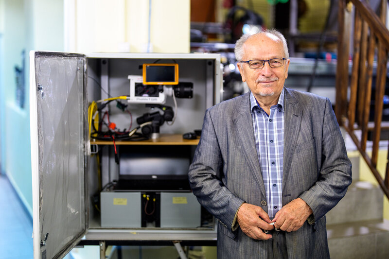 prof. dr hab. inż. Kazimierz Jakubiuk, Kierownik Projektu fot. Dawid Linkowski/Politechnika Gdańska