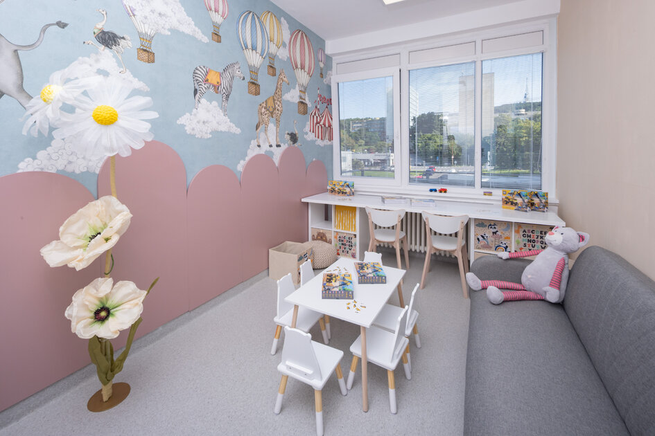 Budimex zmodernizował strefę edukacyjno-integracyjną w klinice dziecięcej na Słowacji