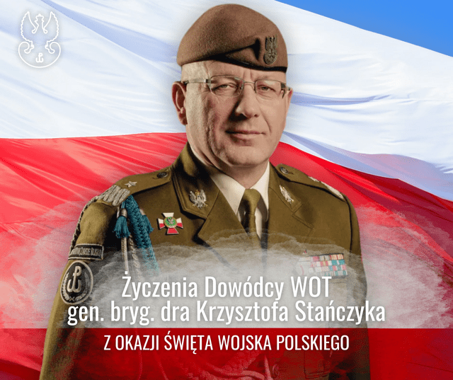 Życzenia Dowódcy WOT na ŚWP