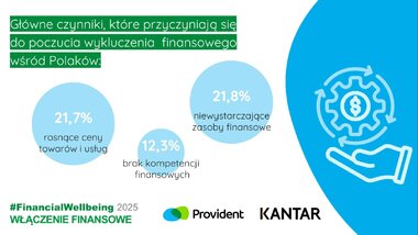 Financial Wellbeing Właczenie fianansowe grafika
