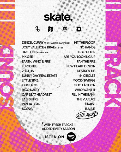 Twórcy skate. przedstawiają oficjalną ścieżkę dźwiękową