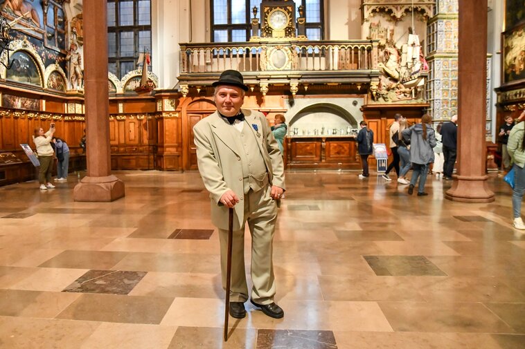 Zajęcia prowadzi Krzysztof Jachimowicz z Muzeum Gdańska. 