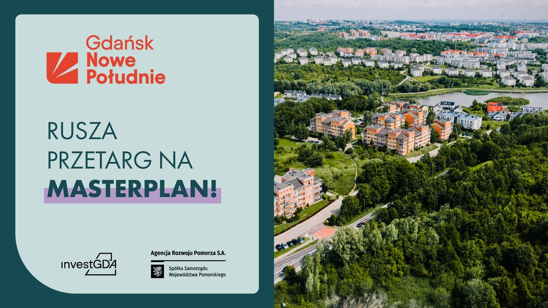 Masterplan Gdańsk Nowe Południe: ruszył przetarg na koncepcję rozwoju dzielnicy