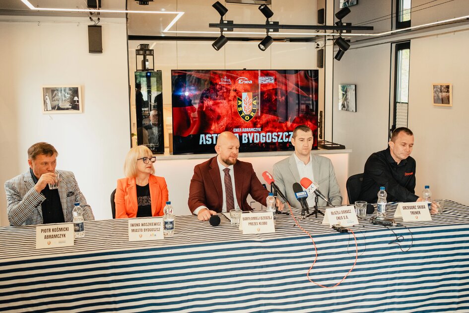 Enea pozostaje sponsorem tytularnym drużyny seniorów i juniorów Astorii Bydgoszcz