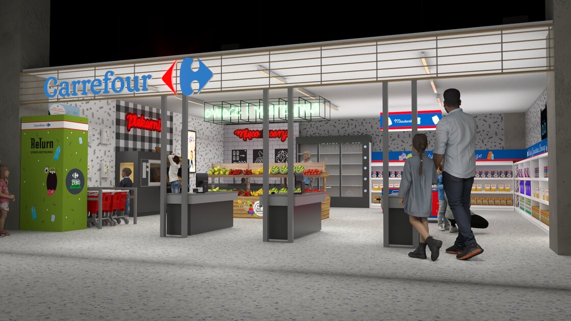 Tutaj zakupy zrobią tylko dzieci - Carrefour otwiera w Krakowie innowacyjny kids-shop przyszłości