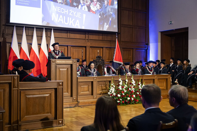 Przemówienie prof. Krzysztofa Wildego, rektora Politechniki Gdańskiej
