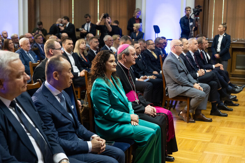 Uroczyste posiedzenie Senatu Politechniki Gdańskiej z okazji inauguracji roku akademickiego z udziałem Prezydenta RP Karola Narworckiego