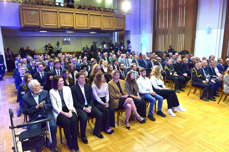 Uroczyste posiedzenie Senatu Politechniki Gdańskiej z okazji inauguracji roku akademickiego 2025/2026 z udziałem Prezydenta RP