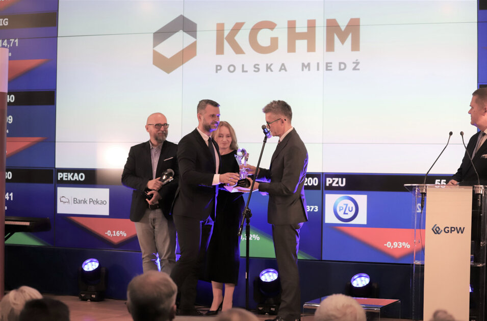 KGHM Polska Miedź S.A. ponownie z nagrodą „The Best of The Best”