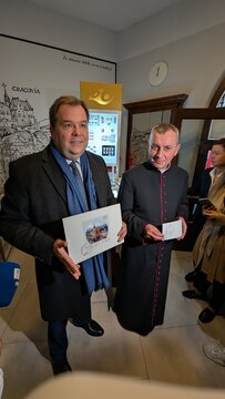 Otwarcie punktu filatelistycznego 