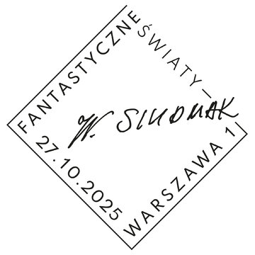 Datownik - nowa emisja Poczty Polskiej "Fantastyczne Światy" Wojciecha Siudmaka 