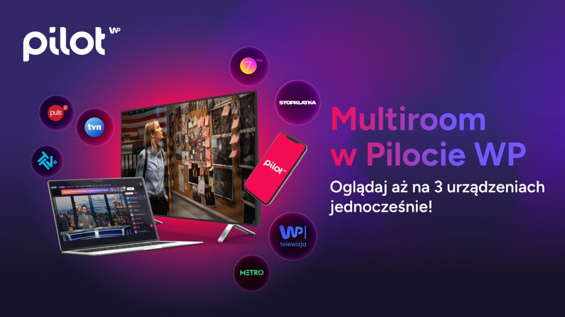 Pilot WP wprowadza multiroom i debiutuje w systemie TiVo OS