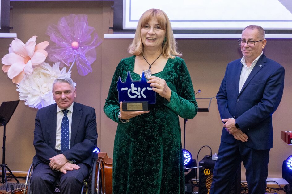 Iwona Parzyńska z MNK nagrodzona w konkursie „Kraków bez barier”