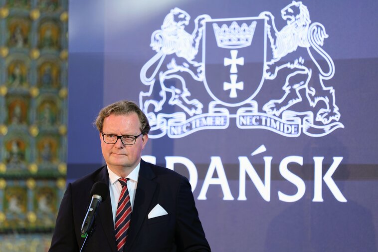 Andre Esperling z Bractw Ław Gdańskiego Dworu Artusa w Lubece