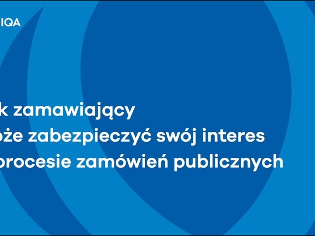 Zamówienia publiczne to ważny element funkcjonowania gospodarki. Celem procedury zamówieniowej jest zapewnienie uczciwej konkurencji oraz najlepszych warunków dla zamawiającego. Istnieją narzędzia do skutecznego zabezpieczenia jego interesu na różnych etapach tej procedury, aby zgodnie z prawem i bez problemów przeprowadzić postępowanie przetargowe, wybrać najlepszą ofertę, a później zrealizować kontrakt. Ekspertka UNIQA omawia rodzaje tych zabezpieczeń i sposób ich działania. 

Więcej na: https://www.uniqa.pl/firmy-i-pracownicy/gwarancje/gwarancje-kontraktowe/