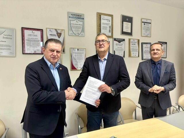 Płońsk podpisanie umowy