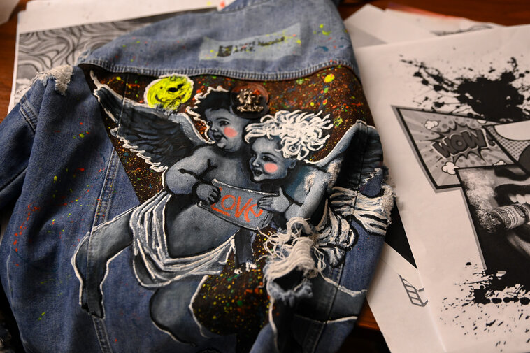 Moda na sztukę, warsztaty z przerabiania ubrań, fot. A Grabowska