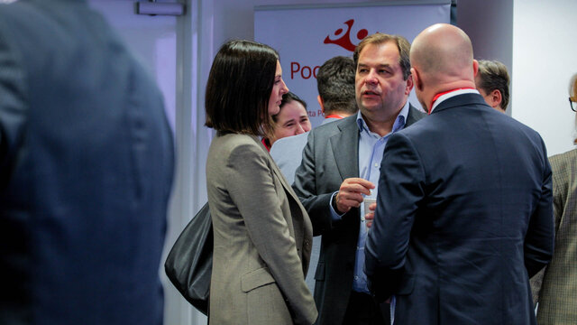 Prezes Poczty Polskiej Sebastian Mikosz 