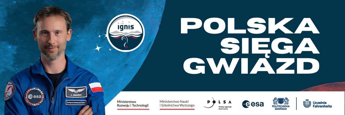 Polski astronauta Sławosz Uznański-Wiśniewski na Politechnice Gdańskiej [AKREDYTACJE]