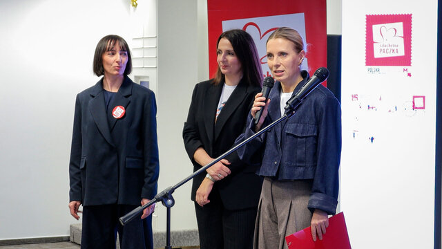 Wydarzenie prowadziła Joanna Trzaska-Wieczorek, członkini Zarządu Fundacji Grupy Poczta Polska 