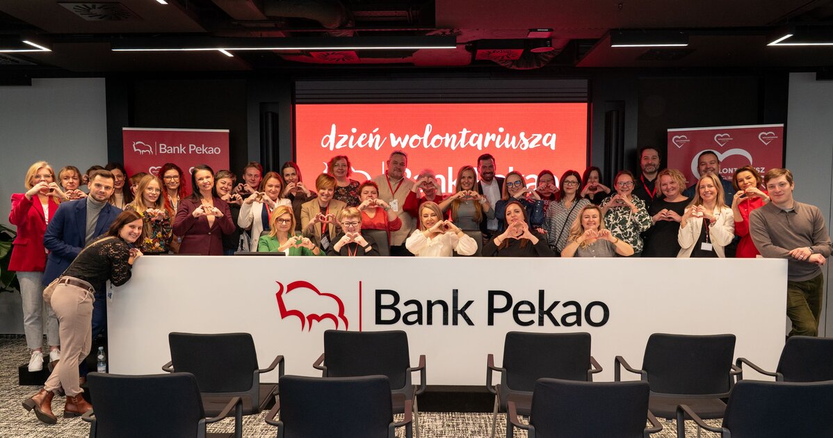Międzynarodowy Dzień Wolontariusza w Banku Pekao
