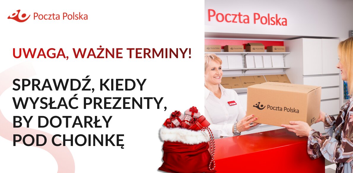 Uwaga, ważne terminy! Sprawdź, kiedy wysłać prezenty, by dotarły pod choinkę