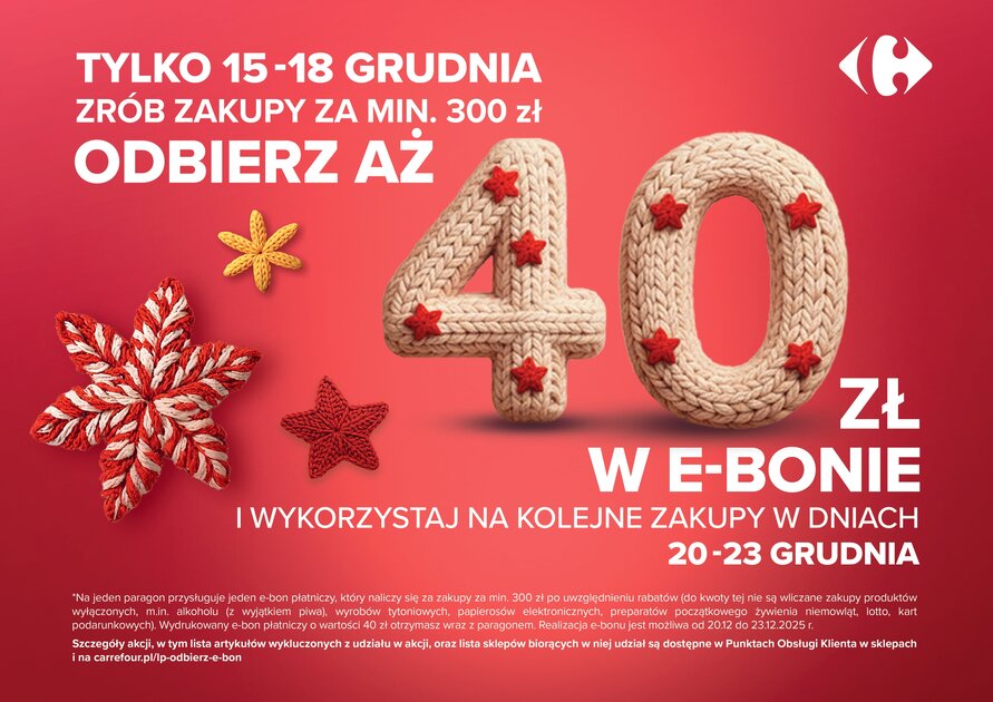 Carrefour znów to zrobił - w tym roku na zakupach świątecznych zaoszczędzisz choćby ponad 10%