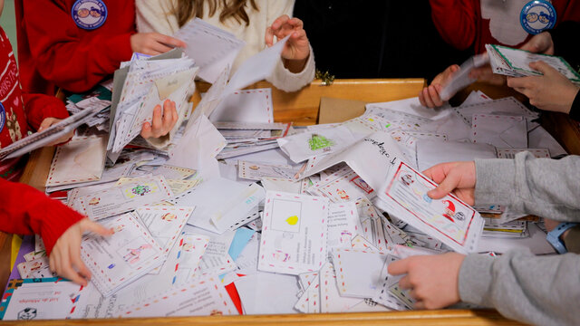 Transport listów do Rovaniemi 