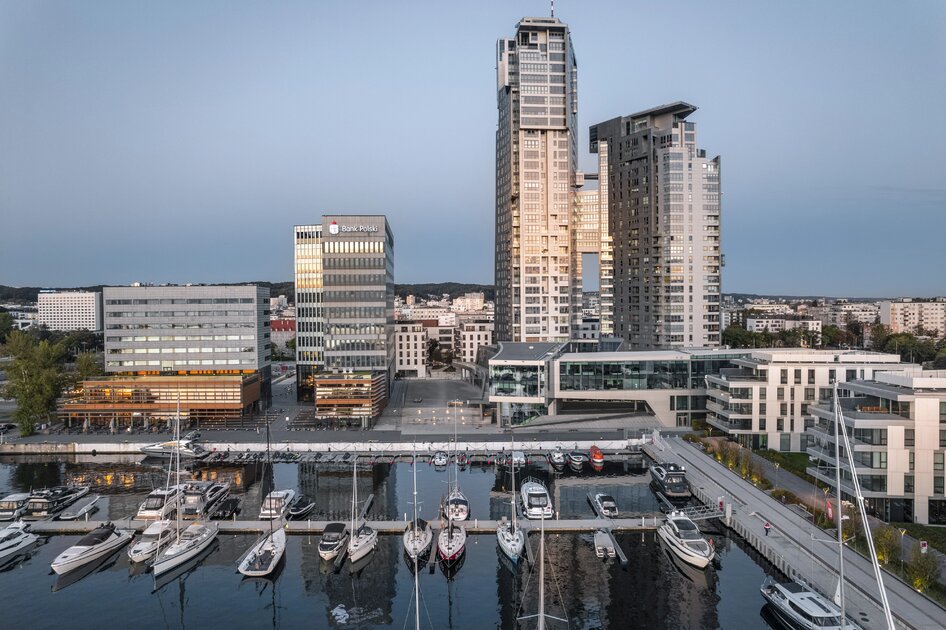 Kolejne firmy popatrzą z biura na morze w Waterfront I