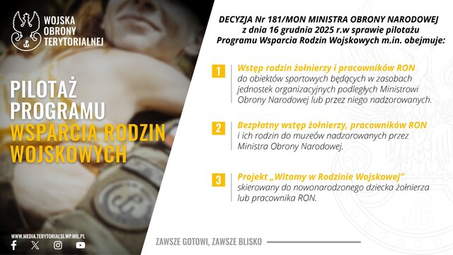 Wsparcie Rodziń Wojskowych