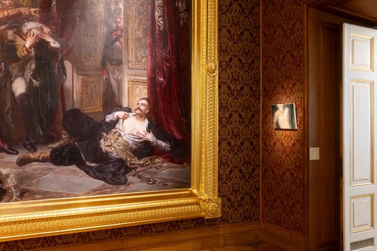 Fragment wystawy_Łukasz Stokłosa.Lśnienie_Zamek Królewski w Warszawie_fot.12