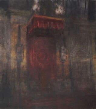 Łukasz Stokłosa_obraz Zamek Królewski w Warszawie_olej na płótnie 2025