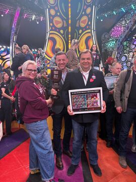 W studiu telewizyjnym 34. finału WOŚP 